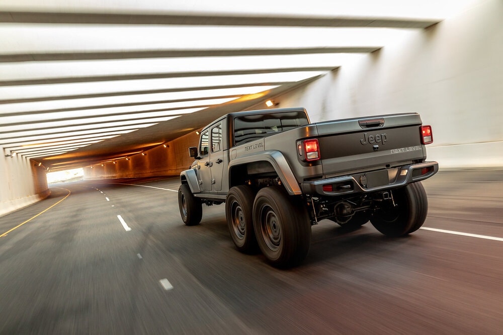 Mẫu bán tải Jeep Gladiator. Ảnh: Next Level