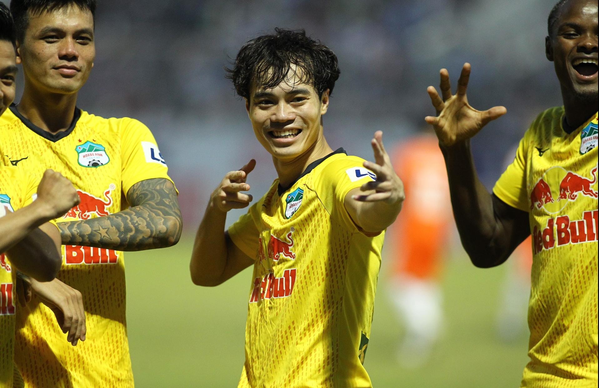 Tiền đạo Nguyễn Văn Toàn khát khao vô địch V.League trước khi kết thúc hợp đồng hiện tại với CLB HAGL sau 2 năm nữa. Ảnh: internet