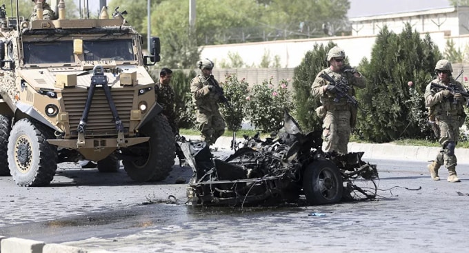 Mỹ và NATO bắt đầu rút quân khỏi một số căn cứ ở Afghanistan. © AP