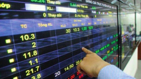 Chốt phiên giao dịch đầu tuần, chỉ số HNX-Index rơi xuống mức 280,68 điểm, giảm 2,95 điểm, tương đương 1,04%. Ảnh minh họa
