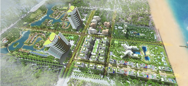 Phối cảnh dự án Milton Europa Village.