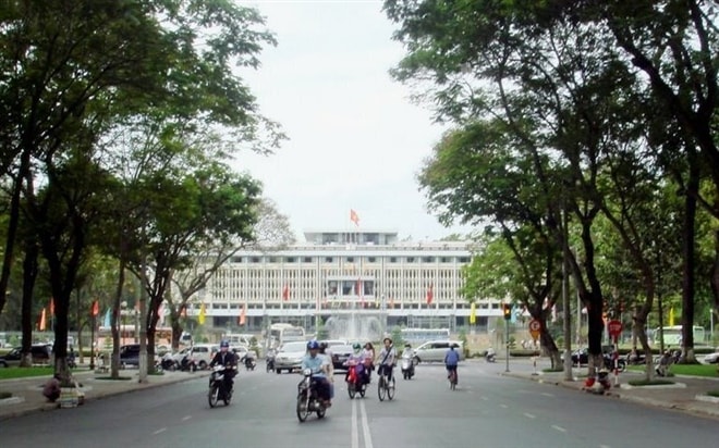 Đường Lê Duẩn (đoạn từ đường Phạm Ngọc Thạch đến đường Pasteur) cấm xe lưu thông từ 6h-12h, ngày 30/4. Ảnh: TL