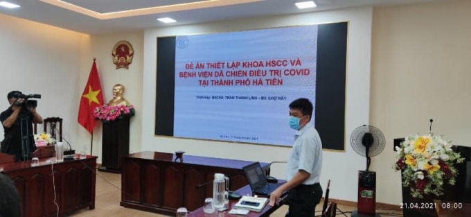 Hiện nay công tác khảo sát thành lập bệnh viện dã chiến tại Hà Tiên đã hoàn thành (ảnh TL).