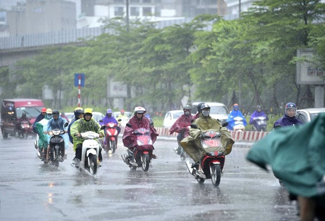 Các tỉnh vùng núi Bắc Bộ có mưa to, có nơi mưa rất to. (Ảnh: Hà Nội mới)
