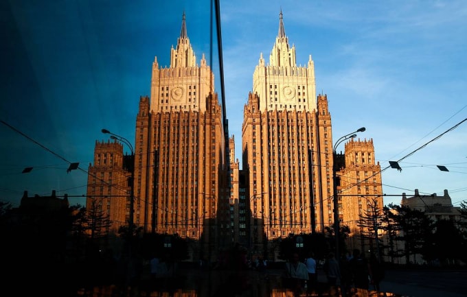 Đại sứ quán Nga tại Moscow - Ảnh: Tass