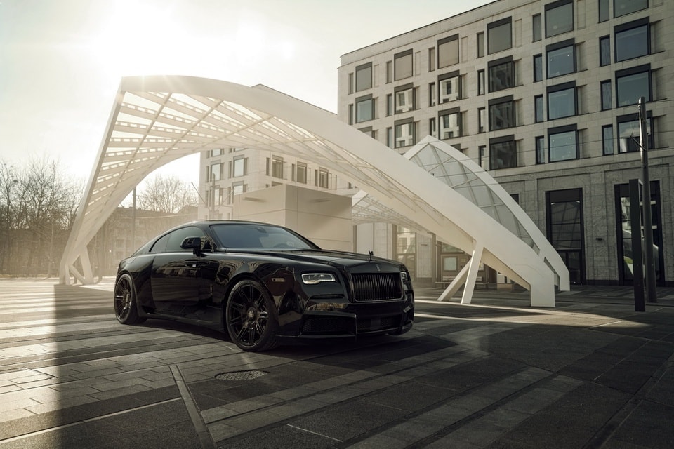 Rolls-Royce Wraith Black Badge bản đặc biệt có tên là Spofec Overdose. Ảnh: Spofec