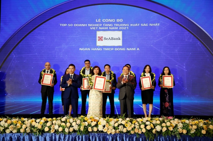 seabank duoc vinh danh trong top 50 doanh nghiep tang truong xuat sac nhat viet nam hinh 1
