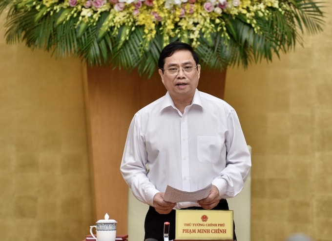 Thủ tướng Chính phủ Phạm Minh Chính.