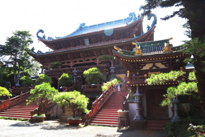 Chánh điện chùa Minh Thành.