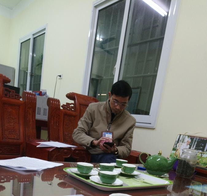 Ông Lê Đắc Khanh – Chủ tịch UBND xã Tam Giang, huyện Yên Phong
