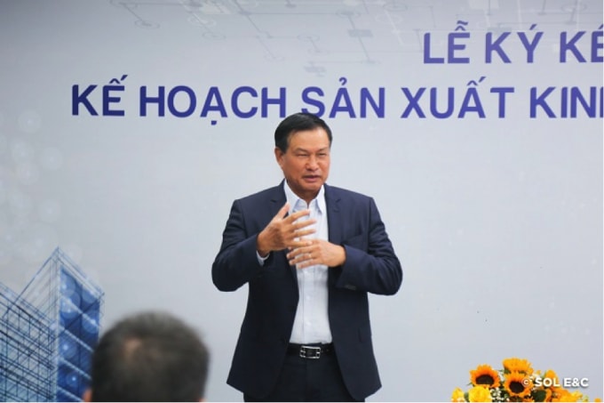 Ông Nguyễn Bá Dương – Chủ tịch sáng lập SOL E&C. Ảnh: SOL E&C.