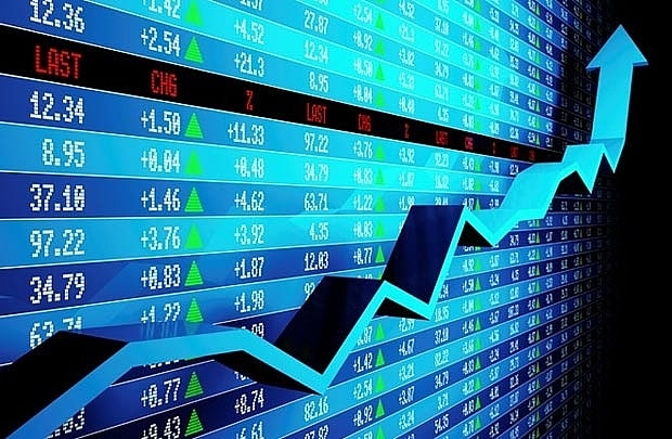 Chỉ số Vn-Index tiếp tục duy trì đà đi lên khi cộng thêm gần 10 điểm. Ảnh minh họa