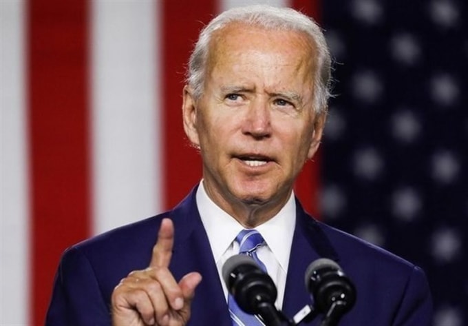 Tổng thống Joe Biden nói Mỹ không tìm kiếm leo thang căng thẳng với Nga - Ảnh: Reuters