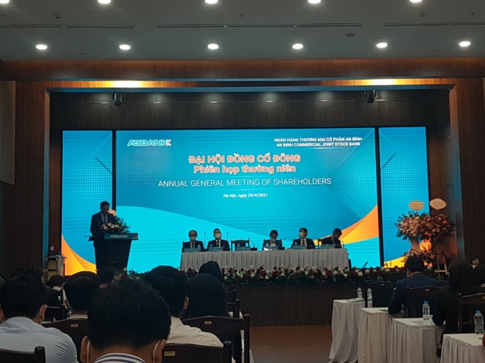 Sáng 29/4, Ngân hàng TMCP An Bình (ABBANK) tổ chức Đại hội đồng cổ đông thường niên 2021.