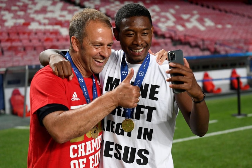 Alaba là trụ cột trong hành trình giành cú ăn 3 của Bayern mùa 2019/20. Ảnh: Getty