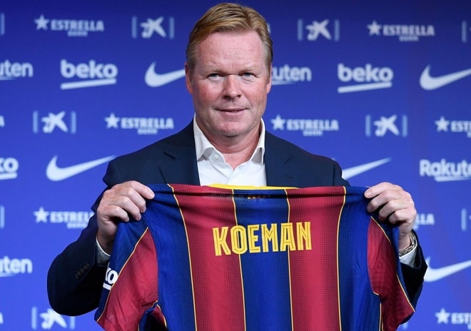 Câu lạc bộ Barca sẽ không có sự chỉ đạo của nhà cầm quân Ronald Koeman trên băng ghế huấn luyện ở hai trận tới tại La Liga. Ảnh: internet
