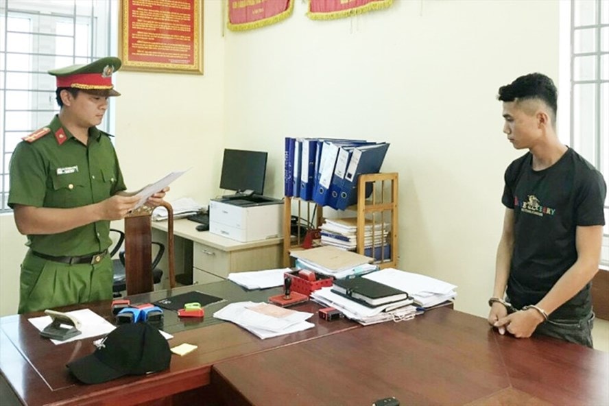 Công an huyện Lộc Hà khởi tố bị can, bắt tạm giam Nguyễn Khắc Giỏi tội lừa đảo chiếm đoạt tài sản. Ảnh: laodong.vn