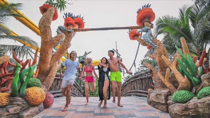 Nhiều góc đẹp tại Aquatopia Water Parrk.