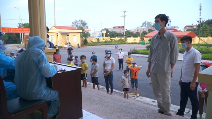 Hiện tại công tác phòng, chống dịch COVID-19 tại Hà Nam đang được thực hiện hết sức khẩn trương (ảnh TL).
