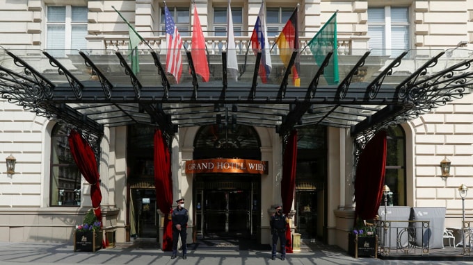Đám phán JCPOA đang diễn ra tại Vienna, Áo - Ảnh: Reuters