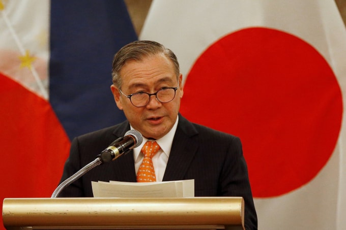 Ngoại trưởng Philippines Teodoro Locsin Jr sử dụng từ ngữ mạnh mẽ chỉ trích Trung Quốc vì các hành động trên Biển Đông - Ảnh: Reuters