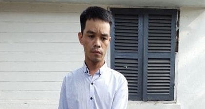 Đối tượng Mỹ được người dân bàn giao cho cơ quan công an xử lý theo quy định.