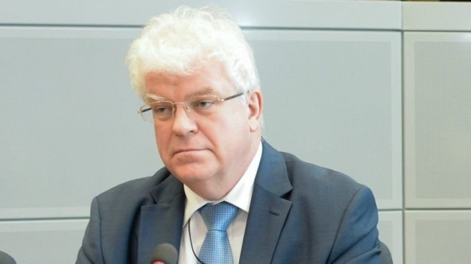 Đại sứ Nga tại Liên minh châu Âu Vladimir Chizhov - Ảnh: Reuters