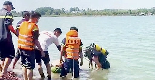 Lòng hồ Trị An nơi thường xuyên xảy ra nhiều vụ đuối nước thương tâm.