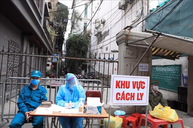 Hà Nội phong tỏa tầng 24 Park 10 Khu đô thị Times City. Ảnh: minh họa