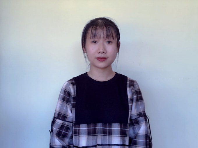 Em Đặng Thị Huyền (sinh viên năm nhất, Trường Đại học Công Nghiệp TP HCM)