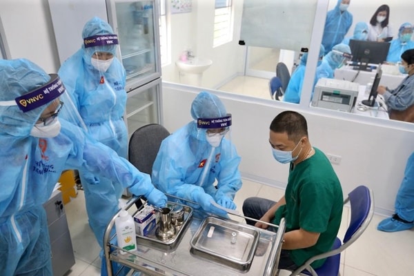 Trong ngày 4/5, cả nước đã có thêm 46.477 người được tiêm chủng vaccine phòng COVID-19