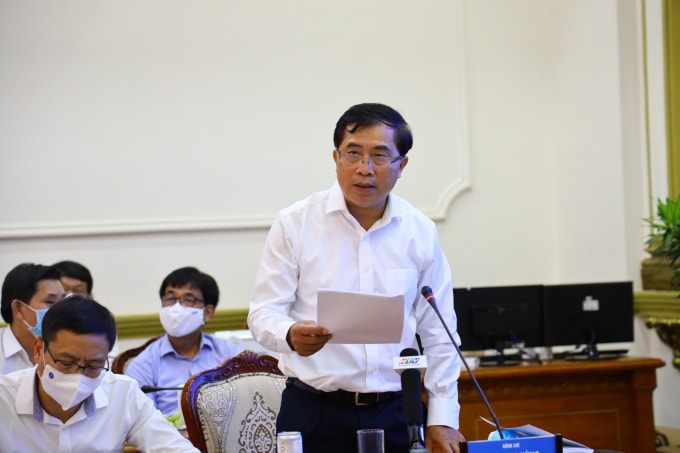 Ông Lê Quang Hùng - Thứ trưởng Bộ Xây dựng phát biểu tại hội thảo. Ảnh: Huyền Mai
