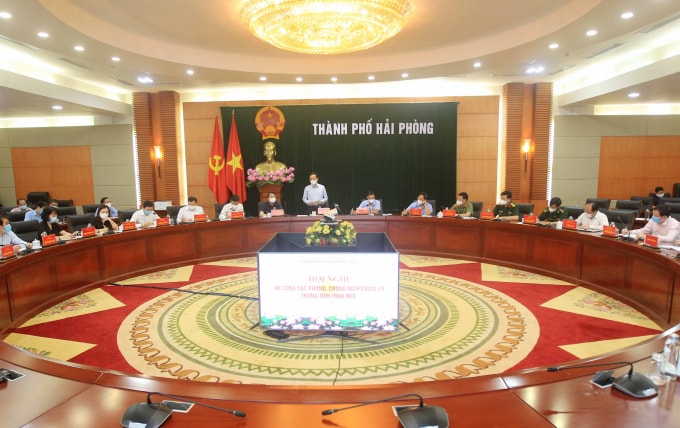 Toàn cảnh Hội nghị phòng, chống dịch bệnh COVID-19 trong tình hình mới.