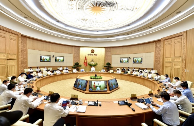 Quang cảnh phiên họp.