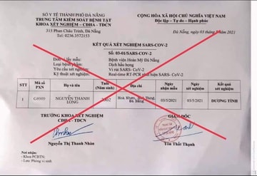 Một số cá nhân đã chia sẻ văn bản giả mạo về ca nhiễm Covid-19. Ảnh: Zingnews.vn