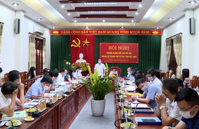 Đoàn công tác Trung ương do đồng chí Trần Anh Tuấn, Thứ trưởng Bộ Nội vụ làm Trưởng đoàn có buổi làm việc với tỉnh Bắc Ninh về thẩm định hồ sơ Đề án thành lập thành phố Từ Sơn thuộc tỉnh Bắc Ninh