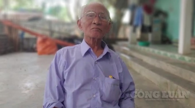 Ông Đỗ Quang Chính trú tại xã Thượng Ấm, huyện Sơn Dương.