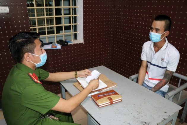 Đối tượng Nguyễn Quang Vĩnh.