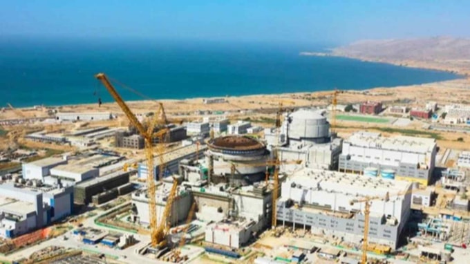 Nhà máy điện hạt nhân Karachi có chi phí thấp với các lò phản ứng xuất khẩu được hỗ trợ bởi sự tài trợ của Trung Quốc - Ảnh: CNNC