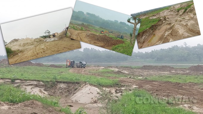 Hoạt động khai thác và vận chuyển trái phép diễn ra rầm rộ ngay cả khi phóng viên và cơ quan chức năng đến để ghi nhận.