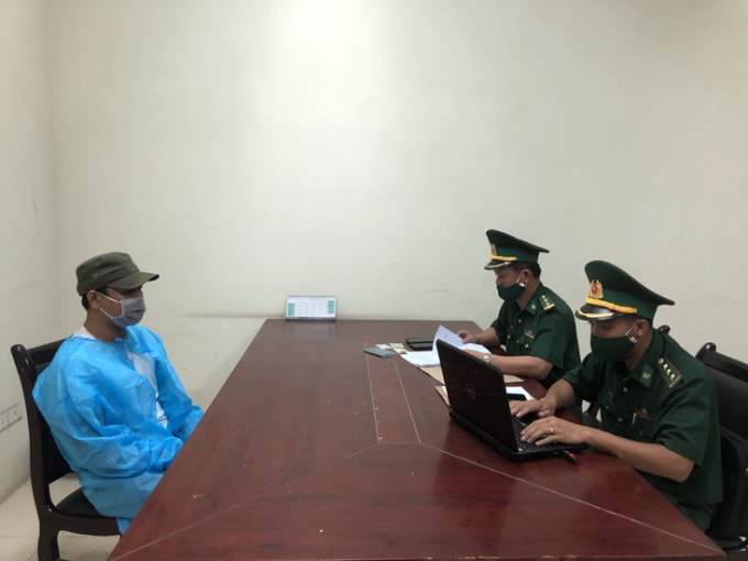 Đối tượng bị truy nã Bùi Văn Thành tại Đồn Biên phòng Cửa khẩu Quốc tế Cầu Treo