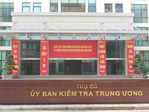 Trụ sở Uỷ ban Kiểm tra Trung ương (ảnh st)