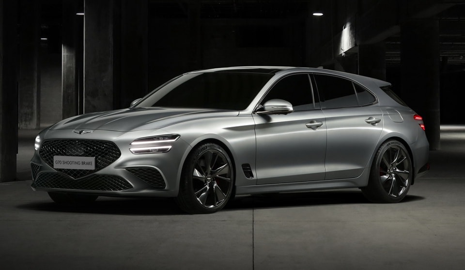 Genesis G70 Shooting Brake. Ảnh: Carscoops