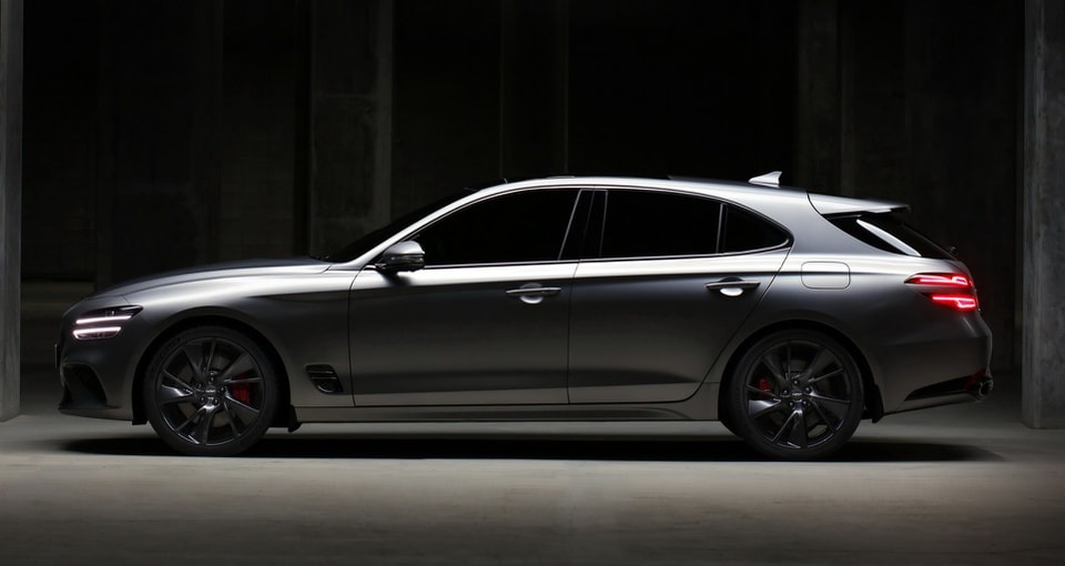 Genesis G70 Shooting Brake. Ảnh: Carscoops