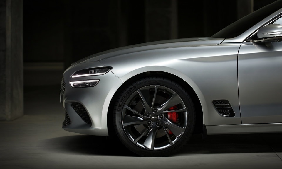 Genesis G70 Shooting Brake. Ảnh: Carscoops