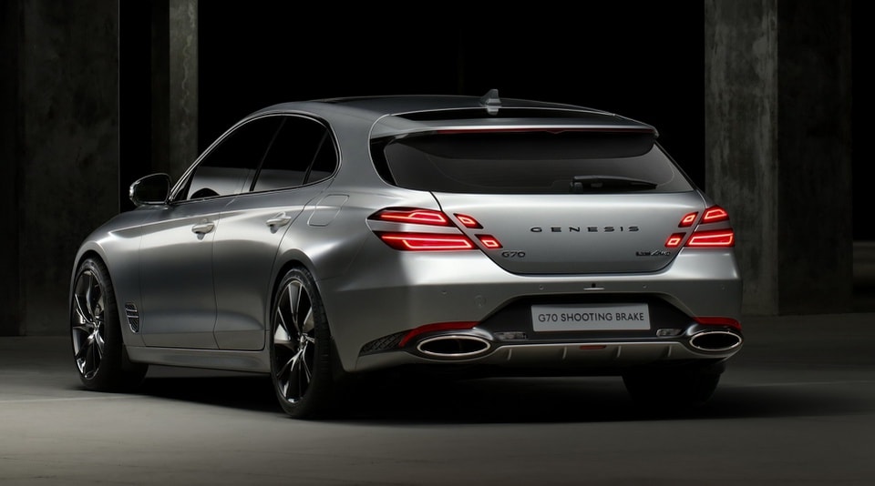 Genesis G70 Shooting Brake. Ảnh: Carscoops