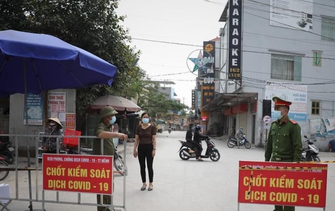 Bắc Giang đã thực hiện giãn cách xã hội ở huyện Việt Yên và kích hoạt nhanh các tổ phòng chống dịch trên toàn Tỉnh. Ảnh: TL