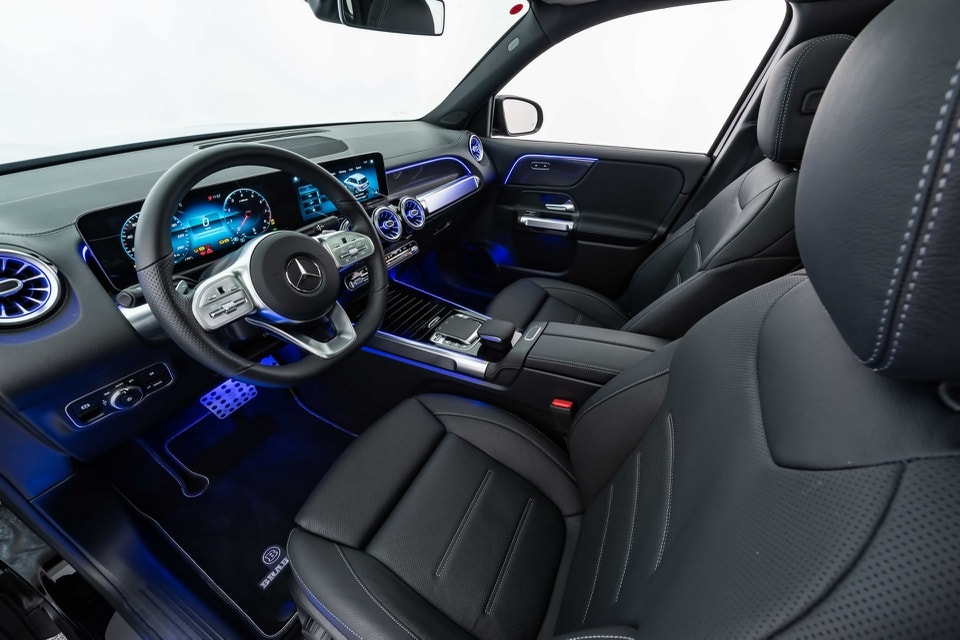 Mercedes-Benz GLB sở hữu gói độ Brabus. Ảnh: Carscoops