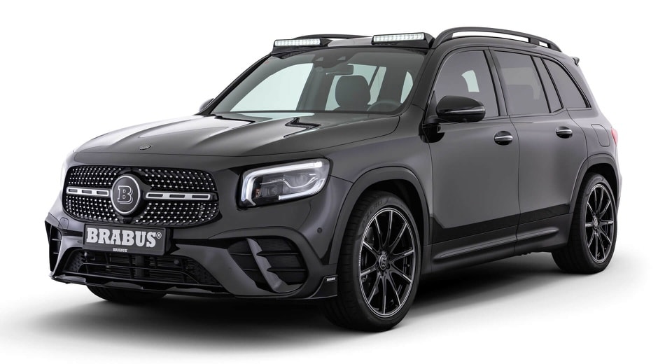 Mercedes-Benz GLB sở hữu gói độ Brabus. Ảnh: Carscoops