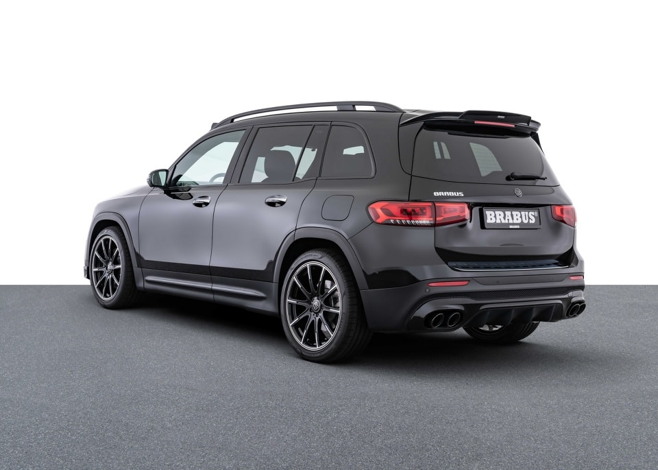 Mercedes-Benz GLB sở hữu gói độ Brabus. Ảnh: Carscoops